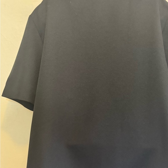 B-38 Sara Morgan Black with Floral Embroidered Short Sleeve Suit Jacket Size XL - Picture 8 of 16